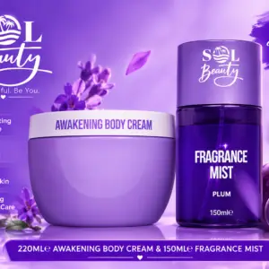 Sol Beauty Mist & Cream Set 2pk - Plum