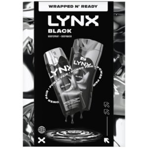 Lynx Black Body Wash & Spray Set 2pcs