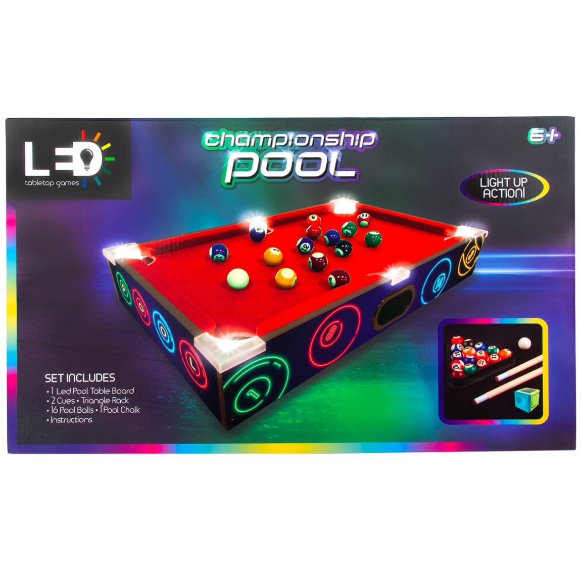 LED Championship Pool Set - Image 2