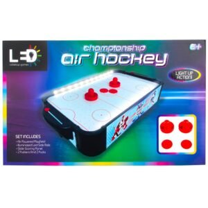 LED Championship Air Hockey Set