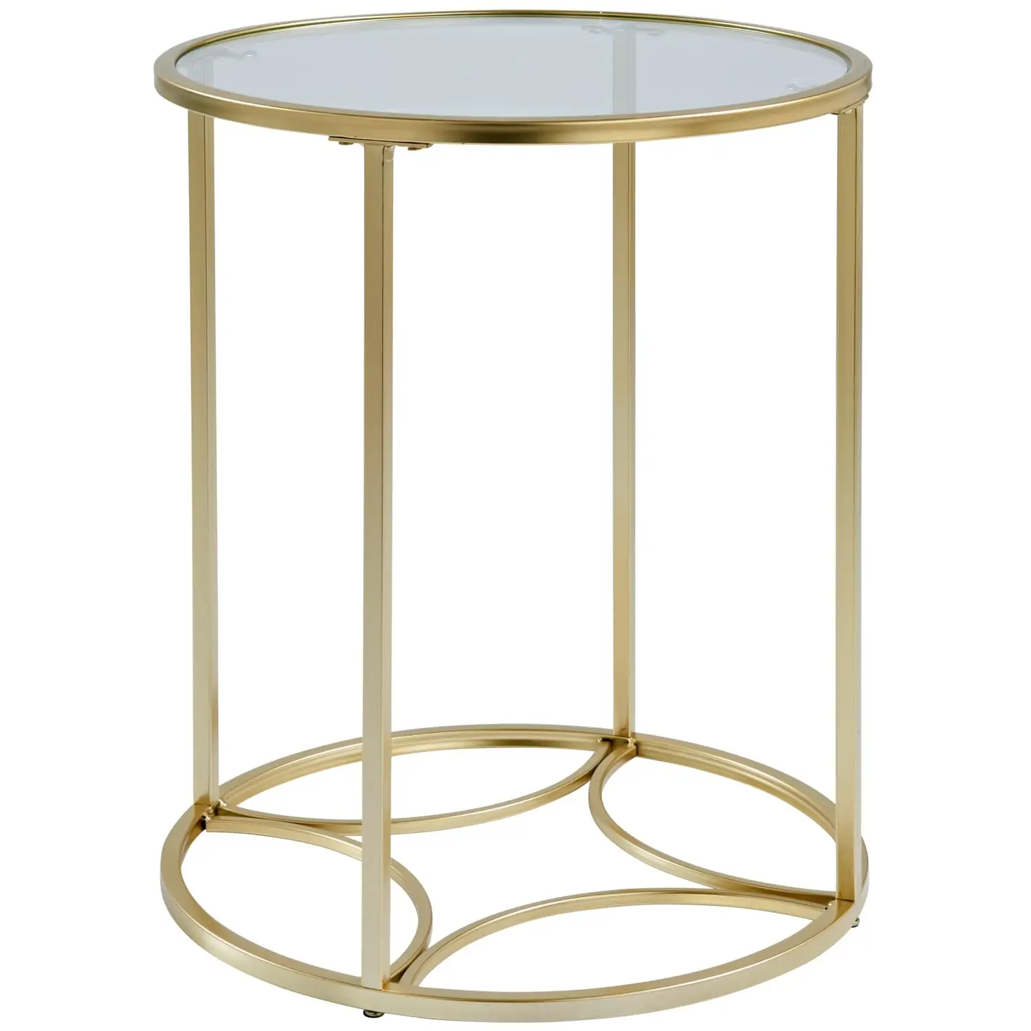 Home Collection Gold Side Table - Image 2