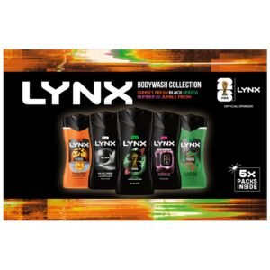 Lynx Body Wash Collection 5pk