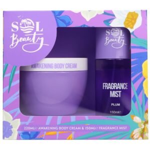 Sol Beauty Mist & Cream Set 2pk - Plum
