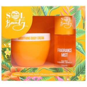 Sol Beauty Mini Bag Set 3pc - Salted Caramel Vanilla