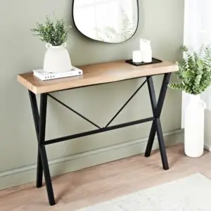 Harlow Oak Effect Console Table