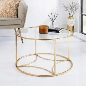 Lexi Coffee Table - Gold