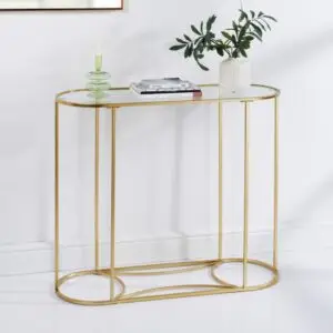 Lexi Console Table - Gold
