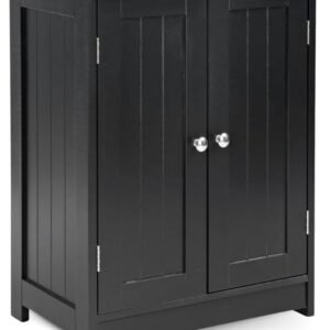 2 Door Under Sink Unit Black