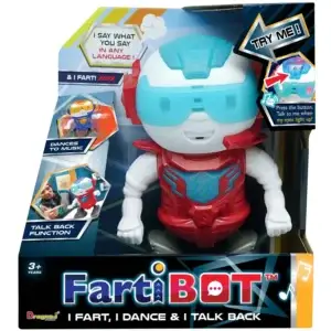 Fartibot Colour ChangingLED,Dancing with Music,Remote Control Unit,Farting Sound