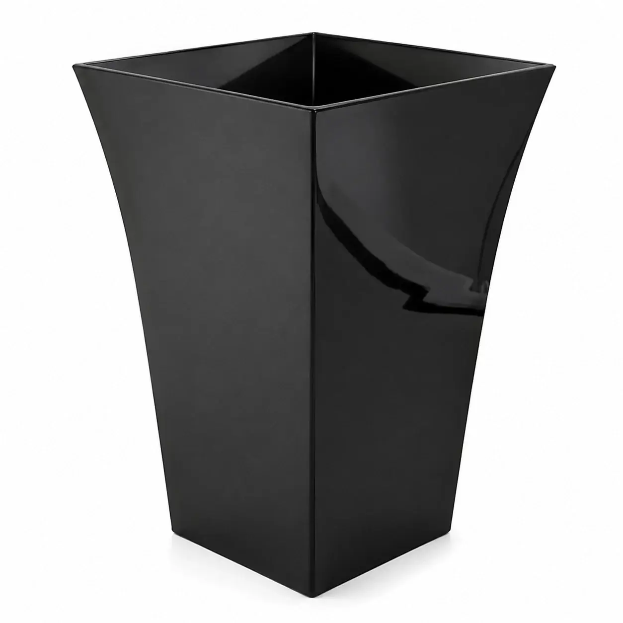 Milano Large Upright Plant Pot Indoor Outdoor Garden Tall Plastic Flower Planter