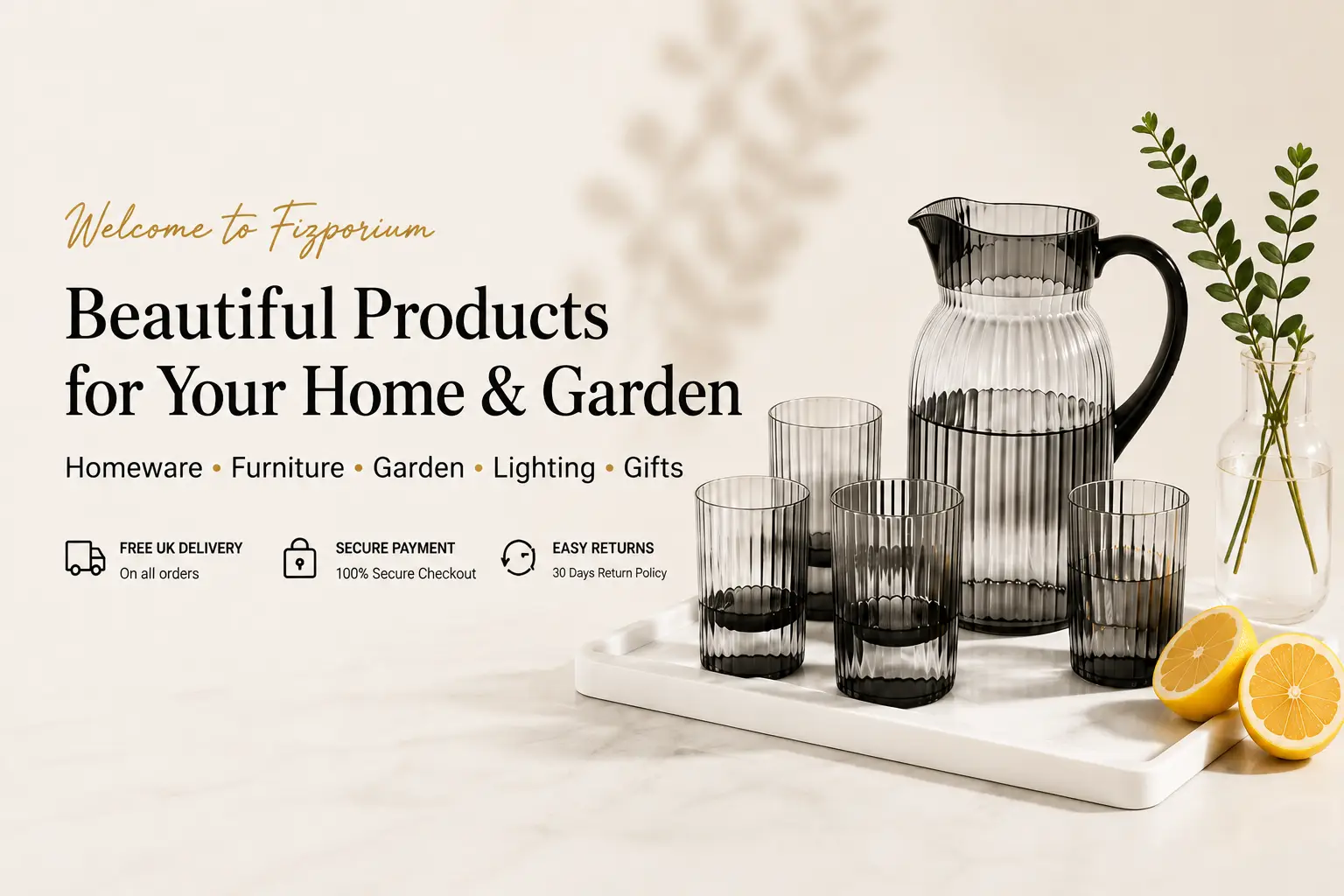 Fizporium - Beautiful Products for Your Home & Garden